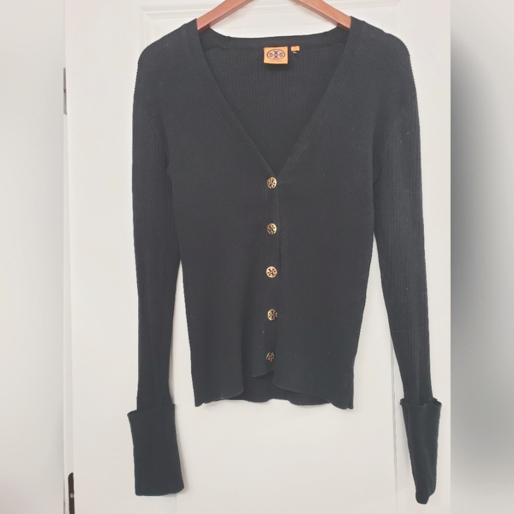 Tory Burch Long Sleeve Cardigan